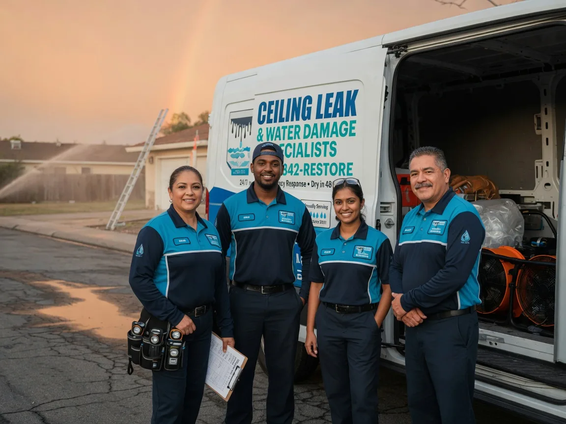 Ceiling Leak Cleanup company in Spragueville, IA